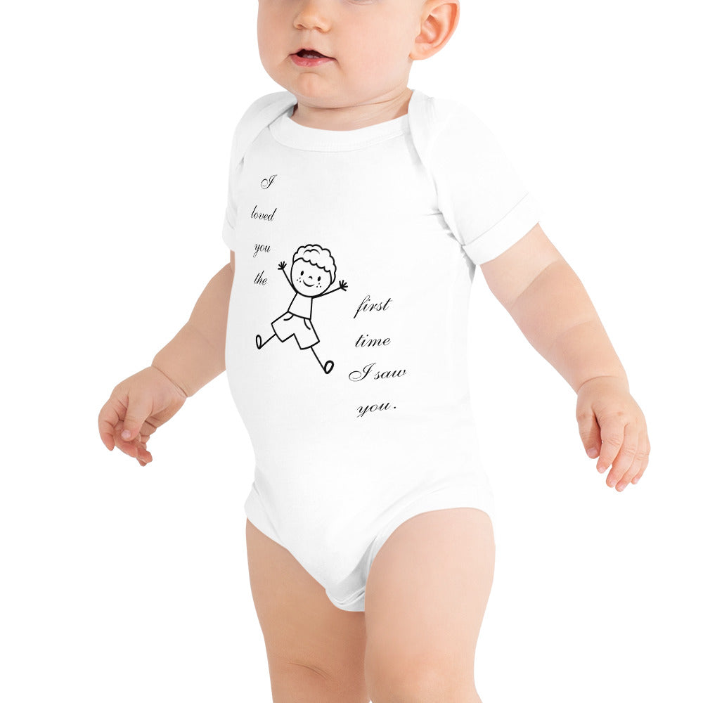 I loved you (Boy's) onesie